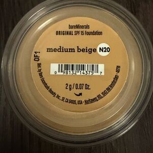 bareMinerals Foundation Jar in Medium Beige (N20)